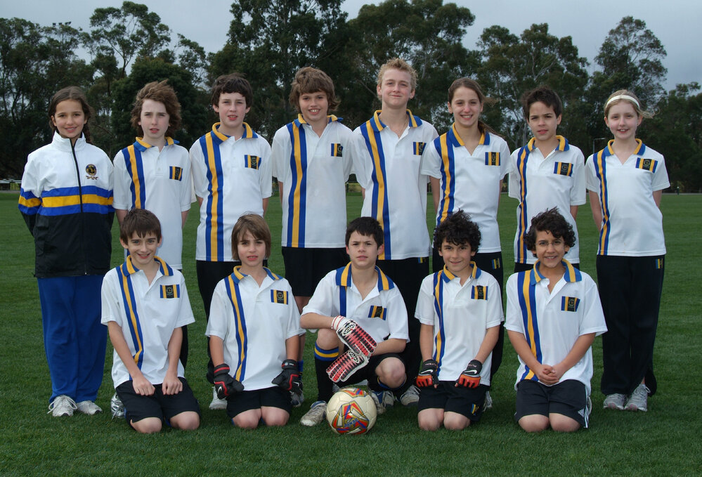 Junior School Donvale Year 5 soccer team, 2007