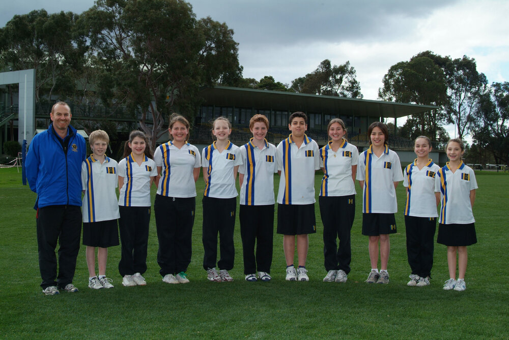 Junior School Donvale Year 6 basketball team, 2007