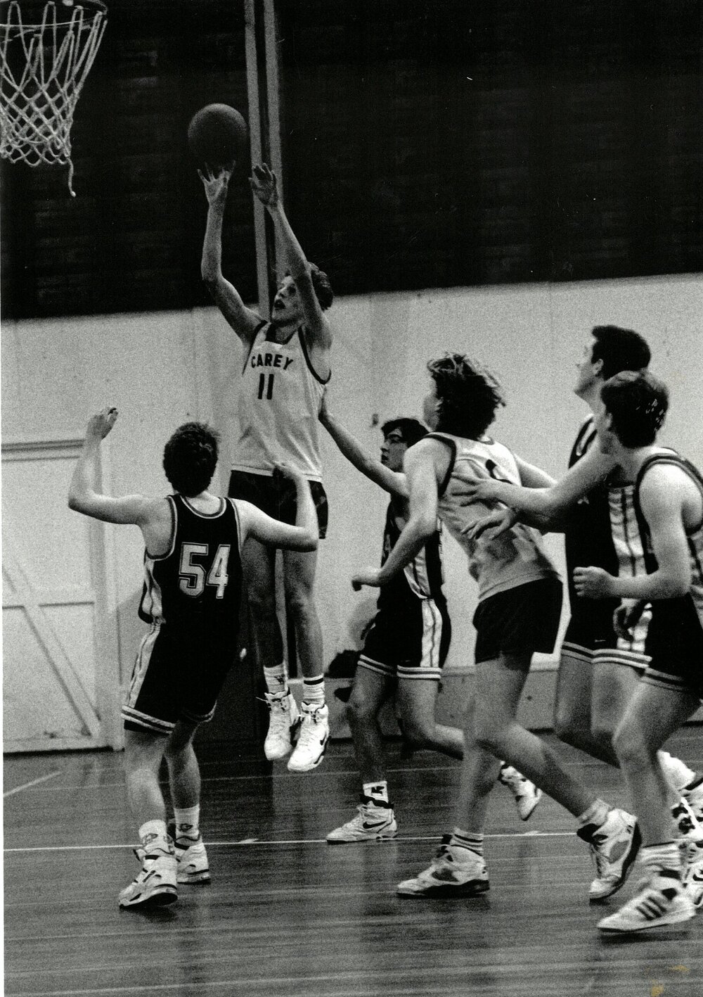 Basketball match, 1991