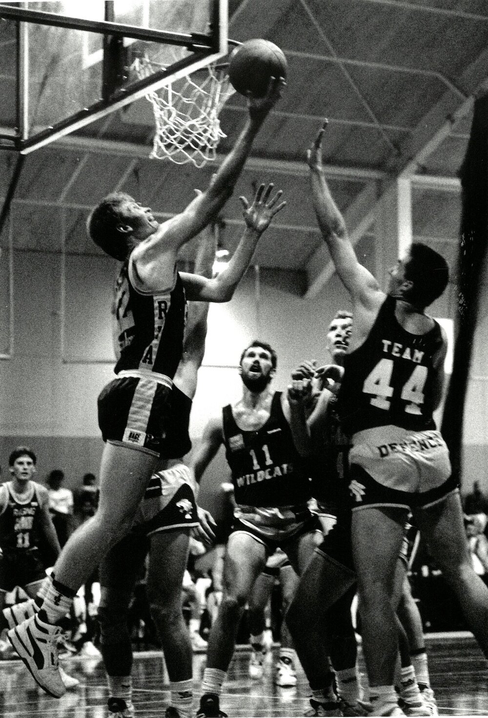 North Melbourne Giants versus Perth Wildcats, 1991