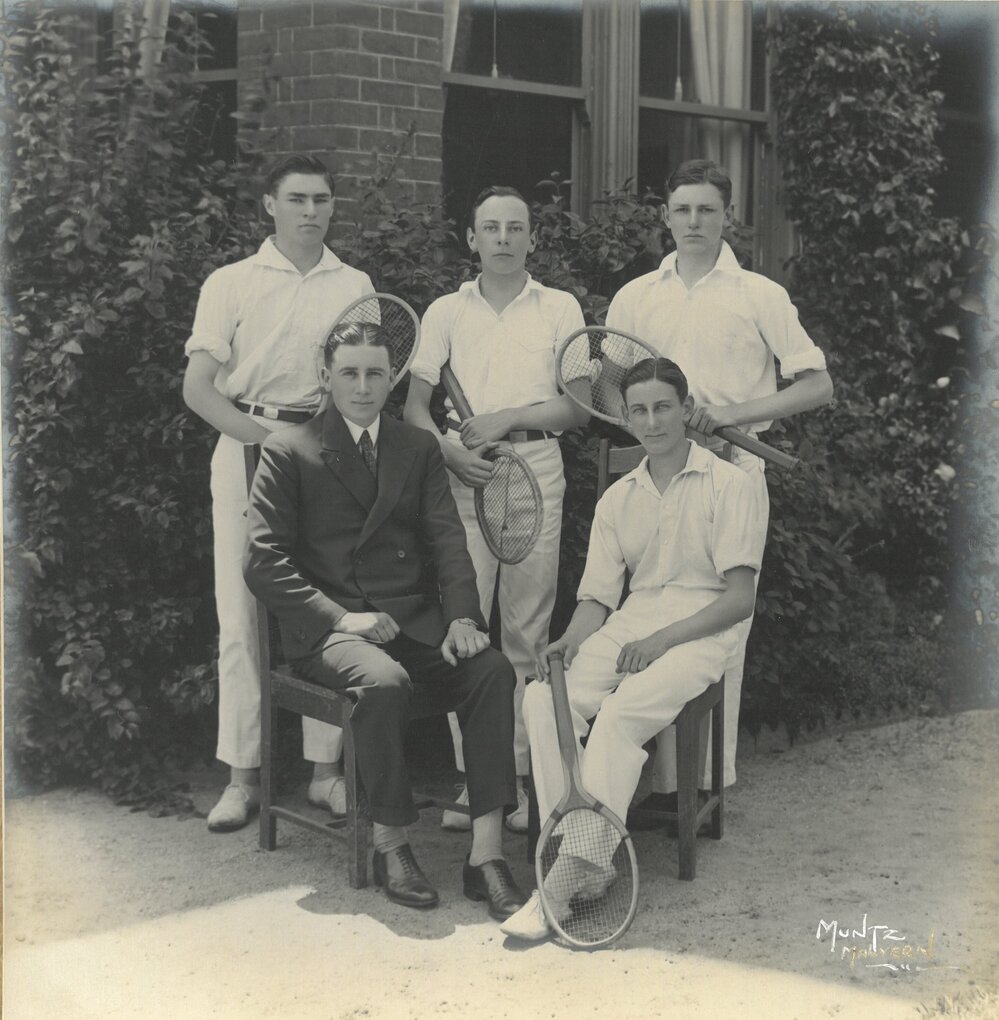 Tennis team, 1927