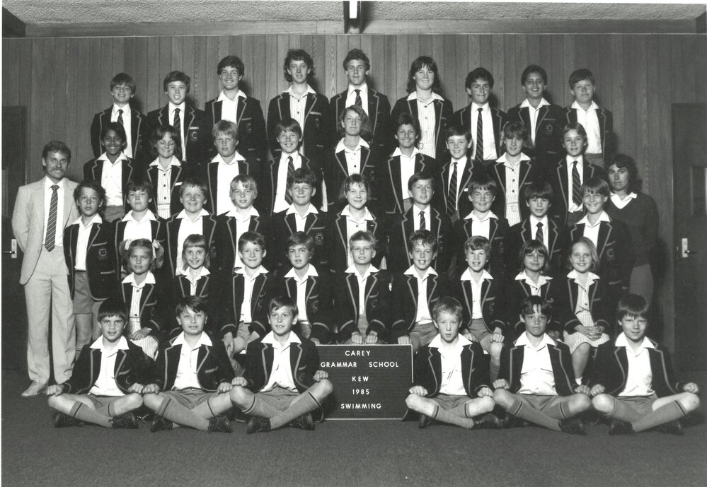 Swimming, 1985