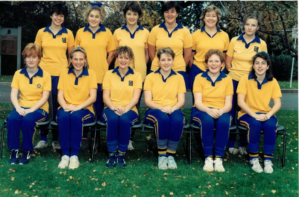 Girls Senior Hockey, 1986