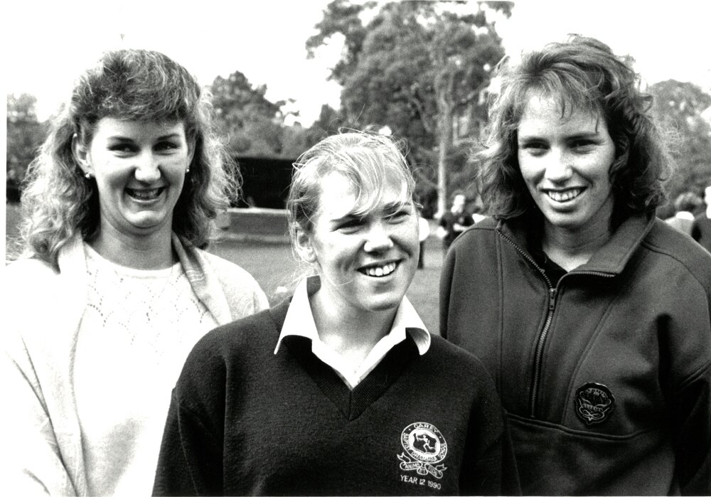 Softball premiership for Carey, 1990