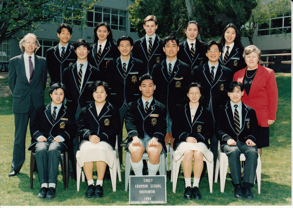 Badminton team, 1994