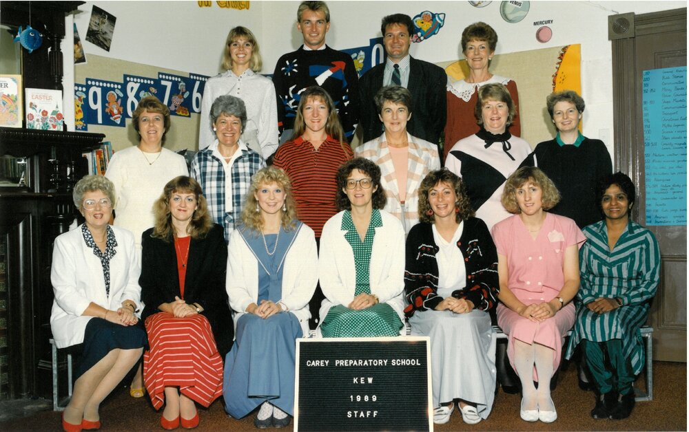 Preparatory School staff, 1989