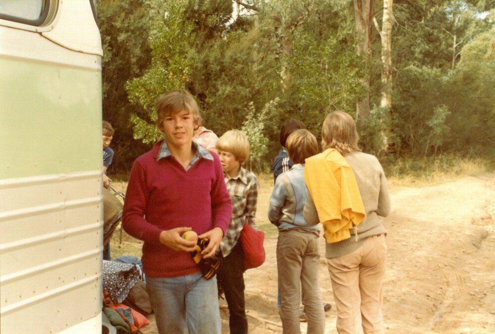 8B Buxton camp, 1979