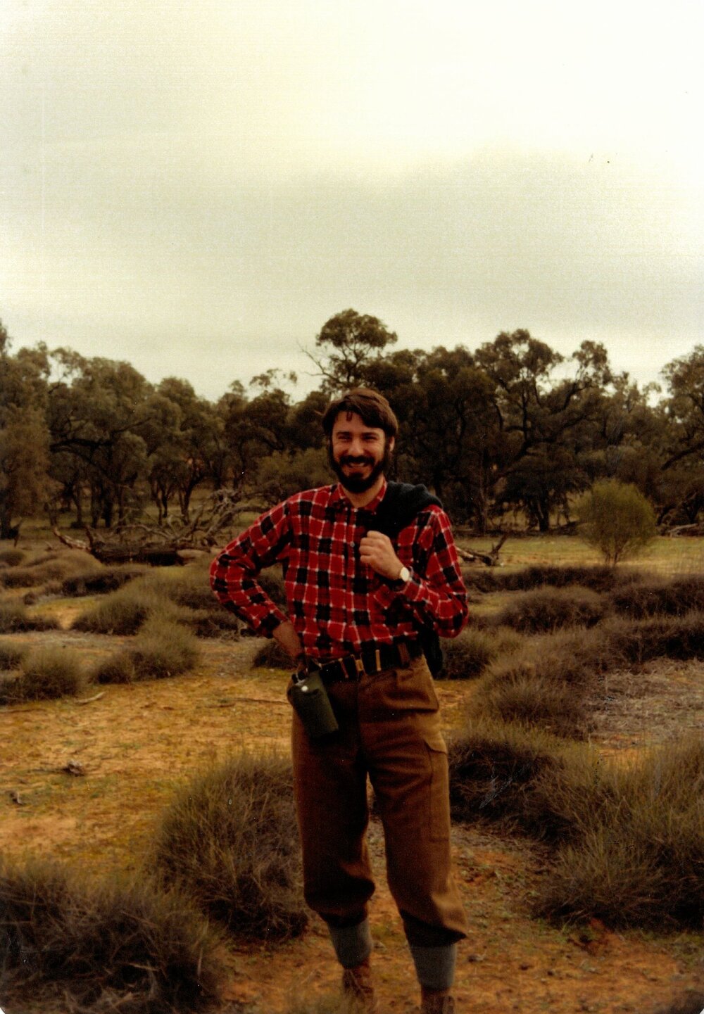 Nicolas Panayotis at Hattah Camp, 1981