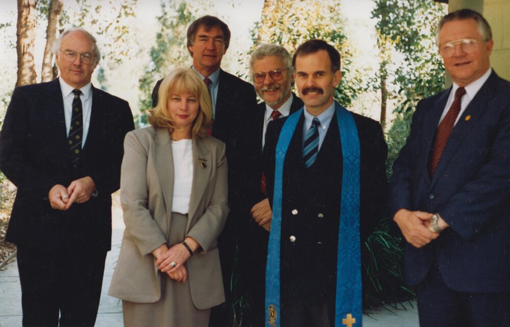 Helen Telford's induction, 1992