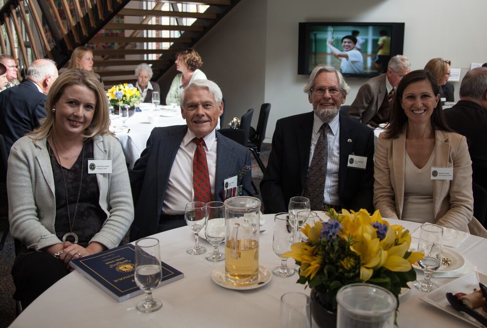 Sam Teed and friends at Founders Day event, 2013
