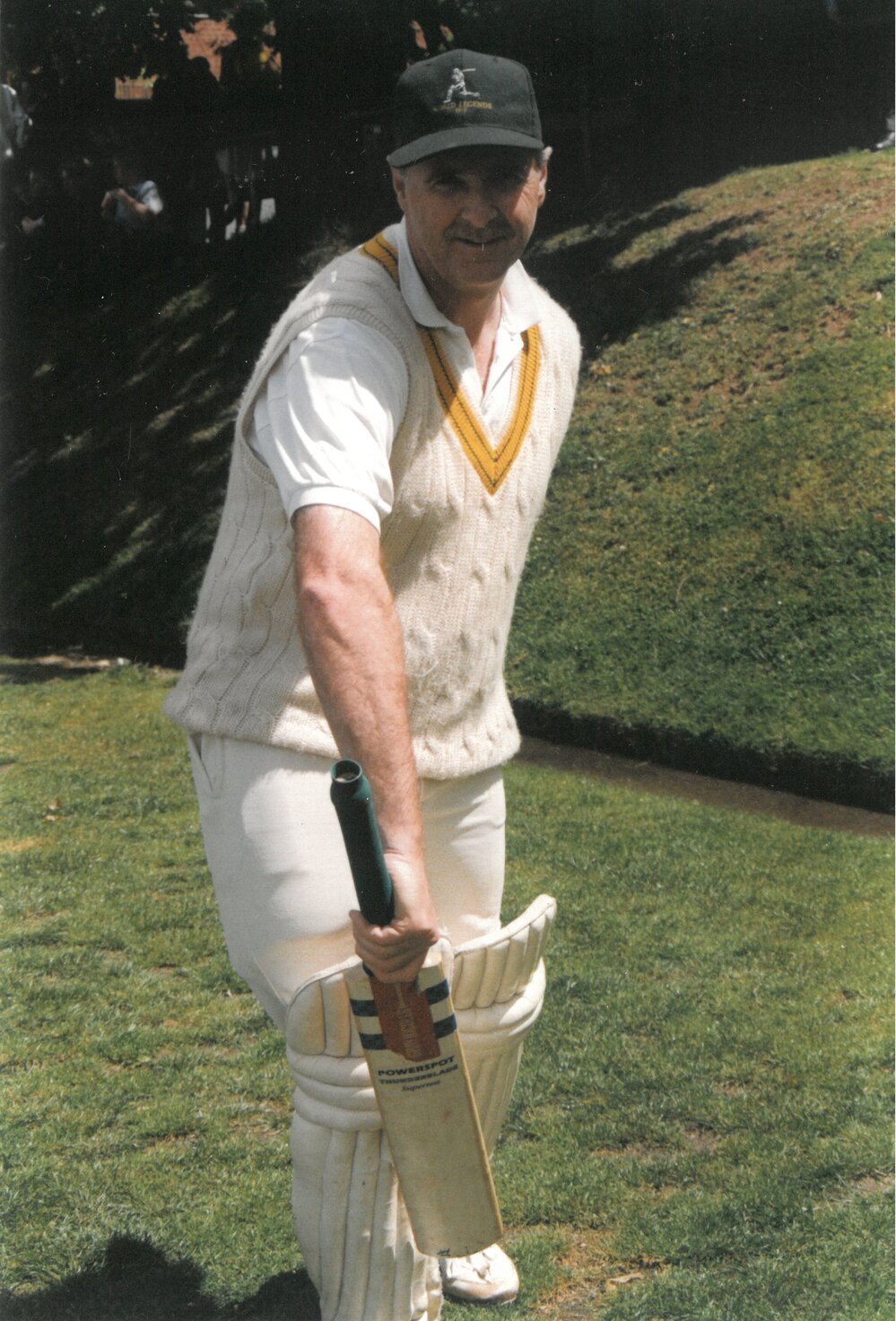 Graham Yallop visits Carey, 1998