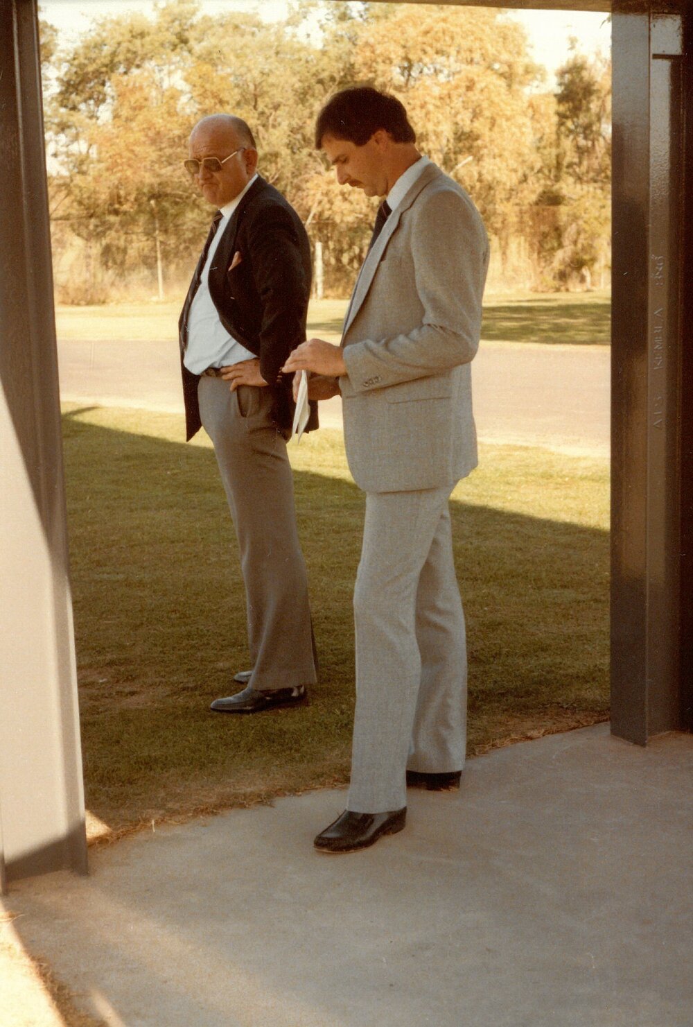 Opening of Graham Yallop Scoreboard at Bulleen, 1984