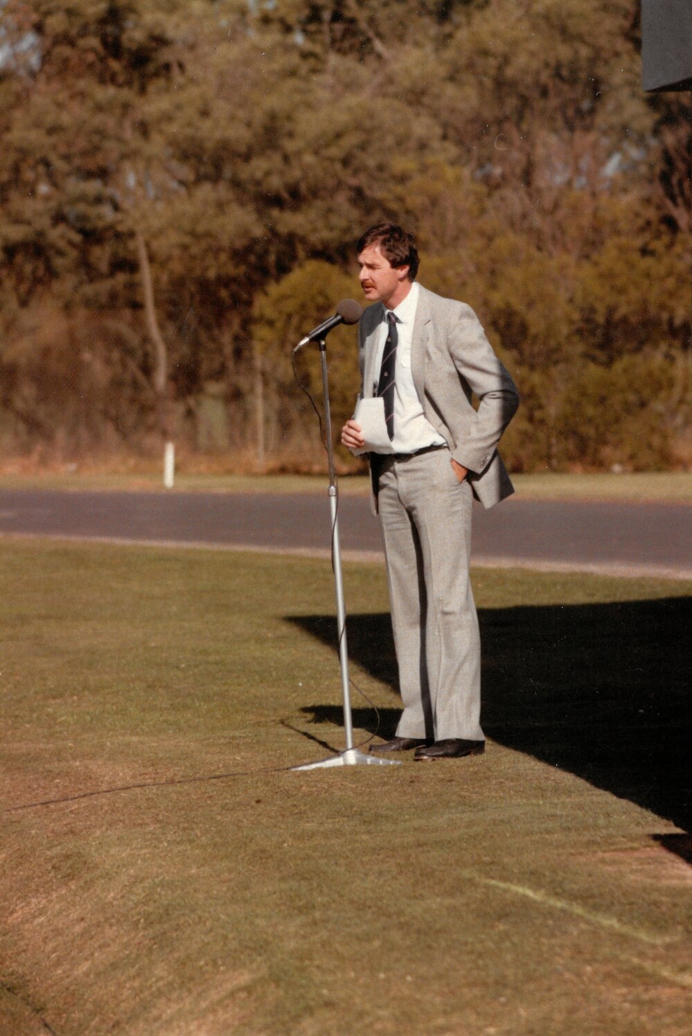 Opening of Graham Yallop Scoreboard at Bulleen, 1984