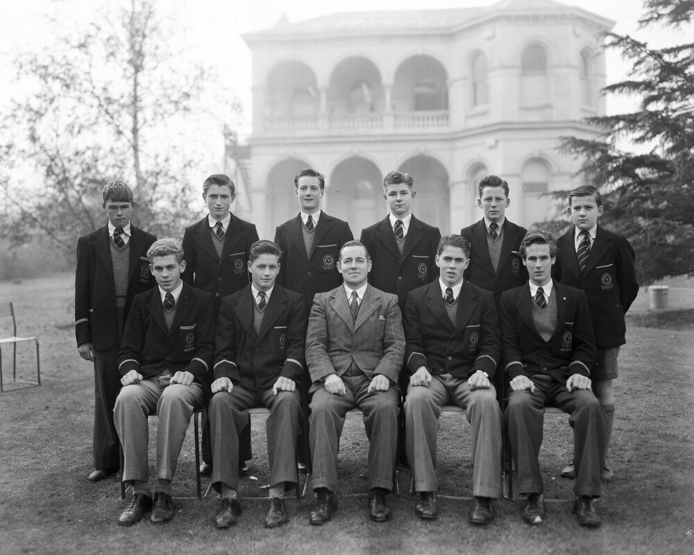 Swimming team, 1954