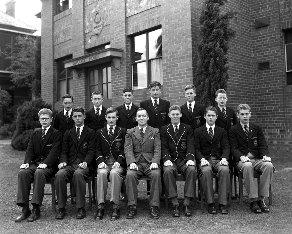 Swimming team, 1953