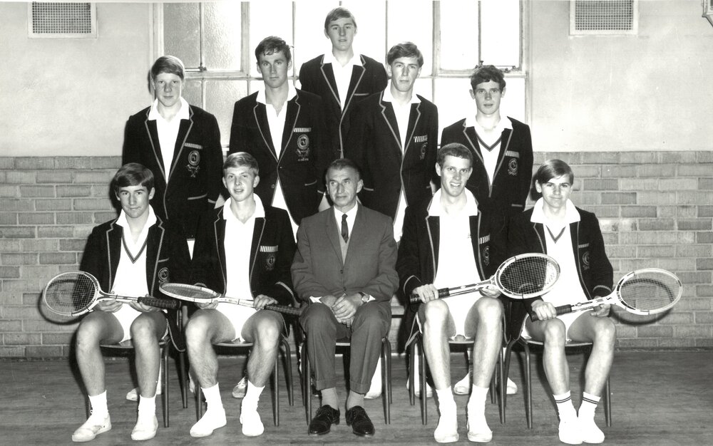 Tennis team, 1967