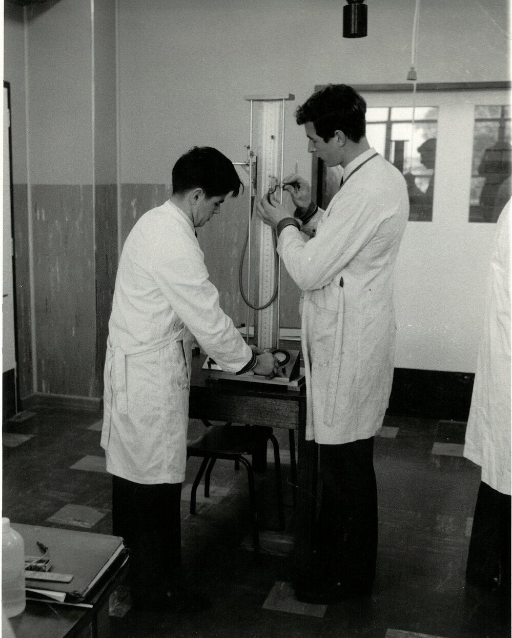 Senior physics lesson, 1960s