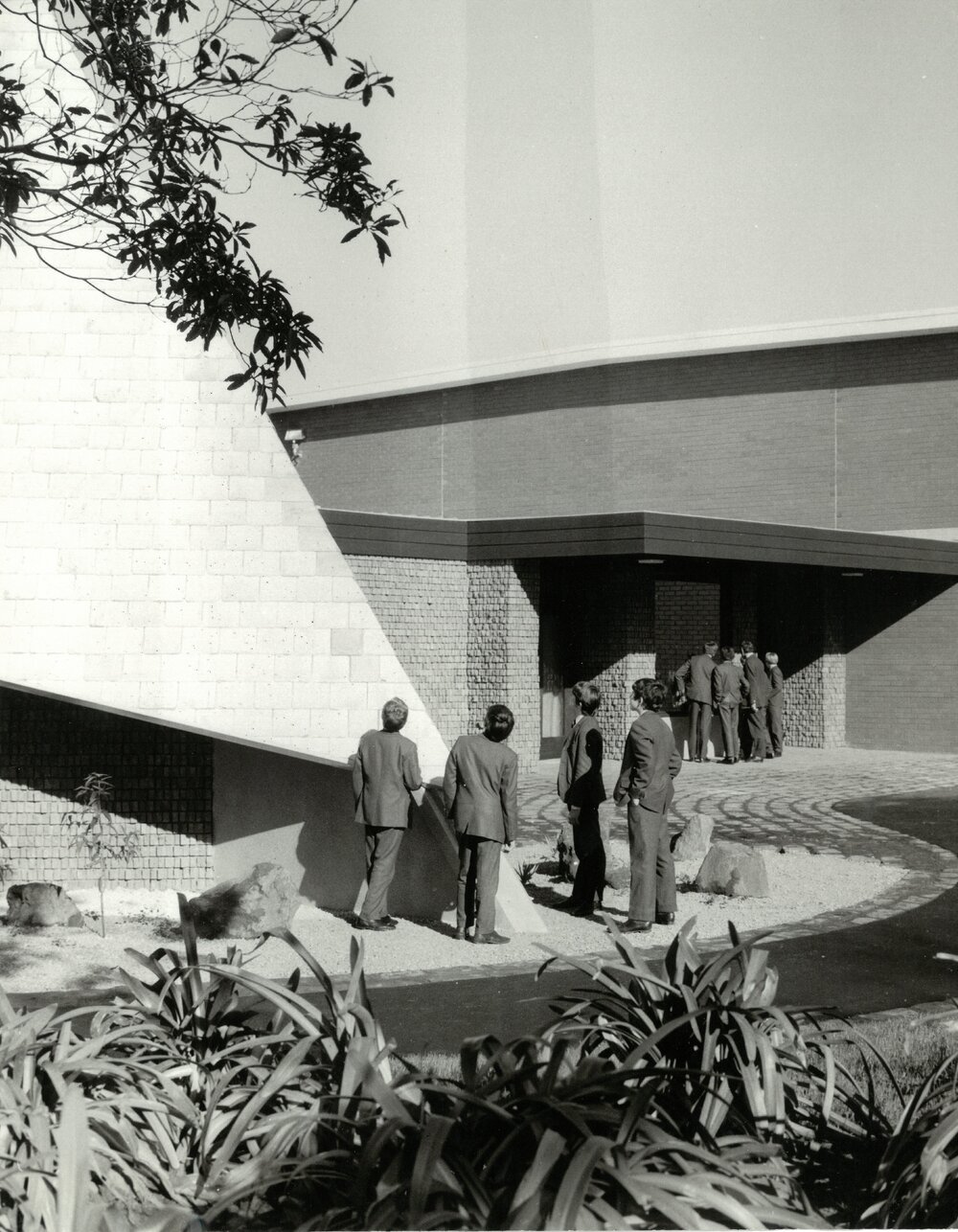 William Carey Chapel external, 1970s