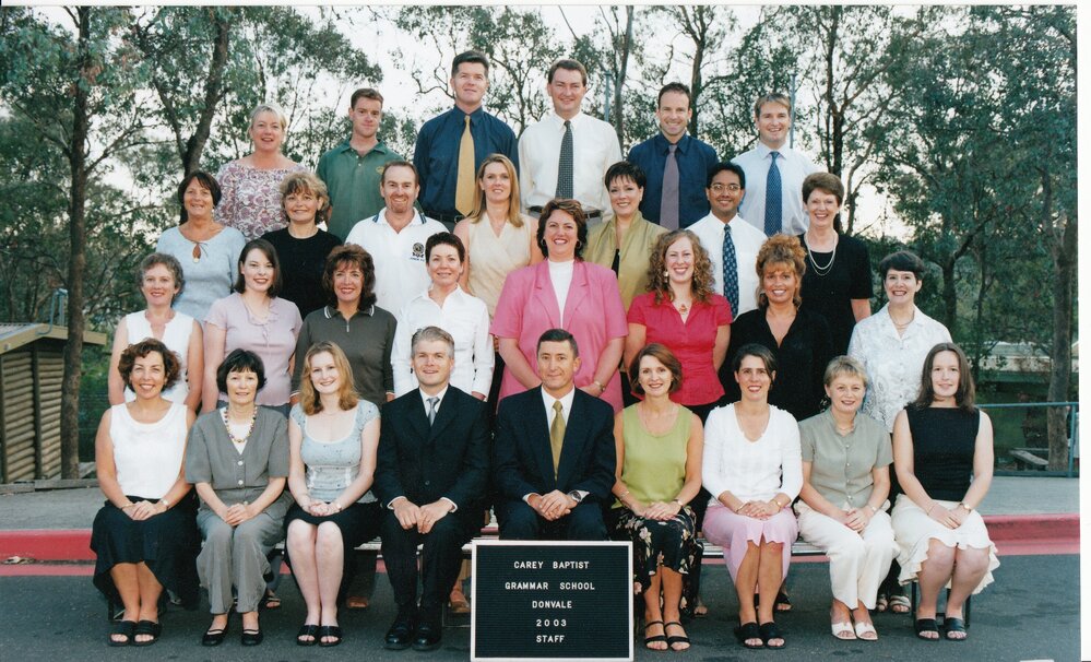 Donvale staff, 2003