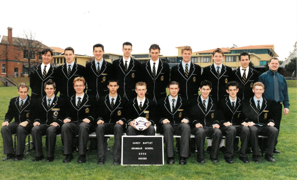 Soccer team, 2002
