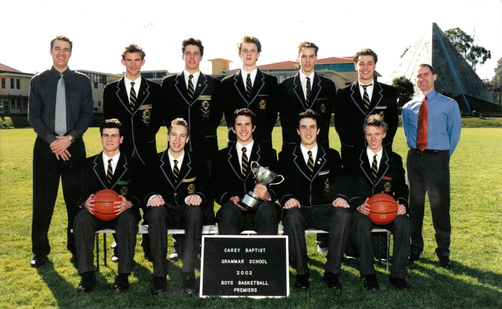 Boys 1st basketball premiers, 2002