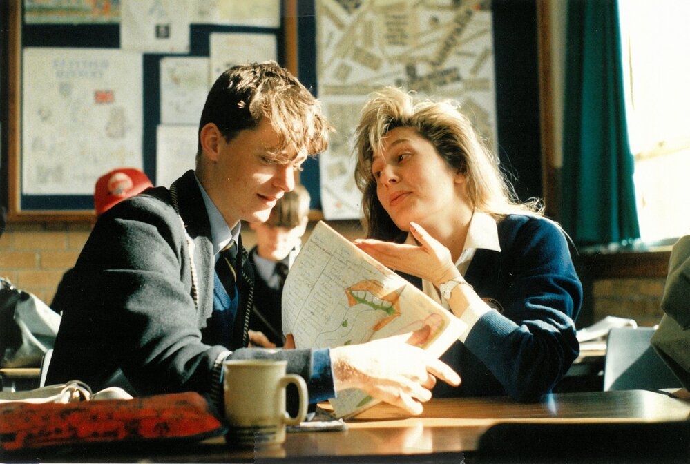 Senior School students, 1986