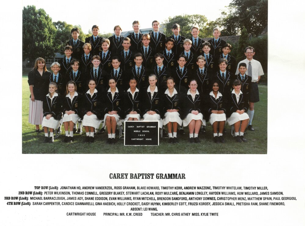 Middle School Cartwright House, 1995