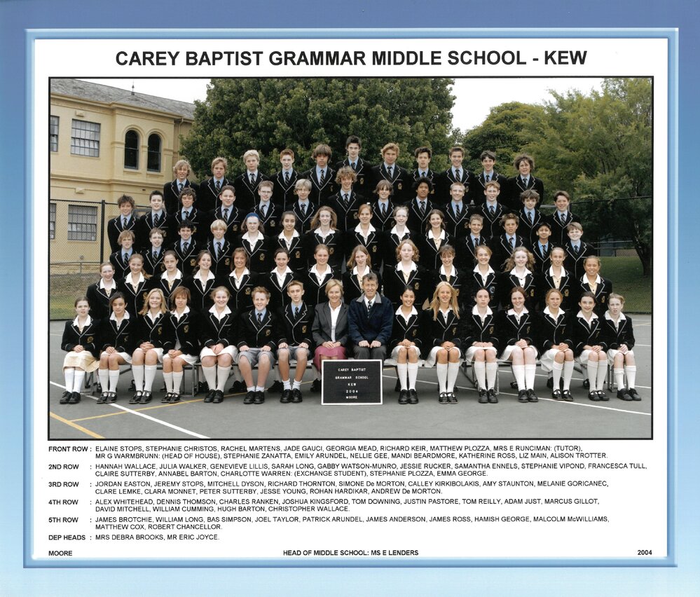 Middle School Moore House, 2004