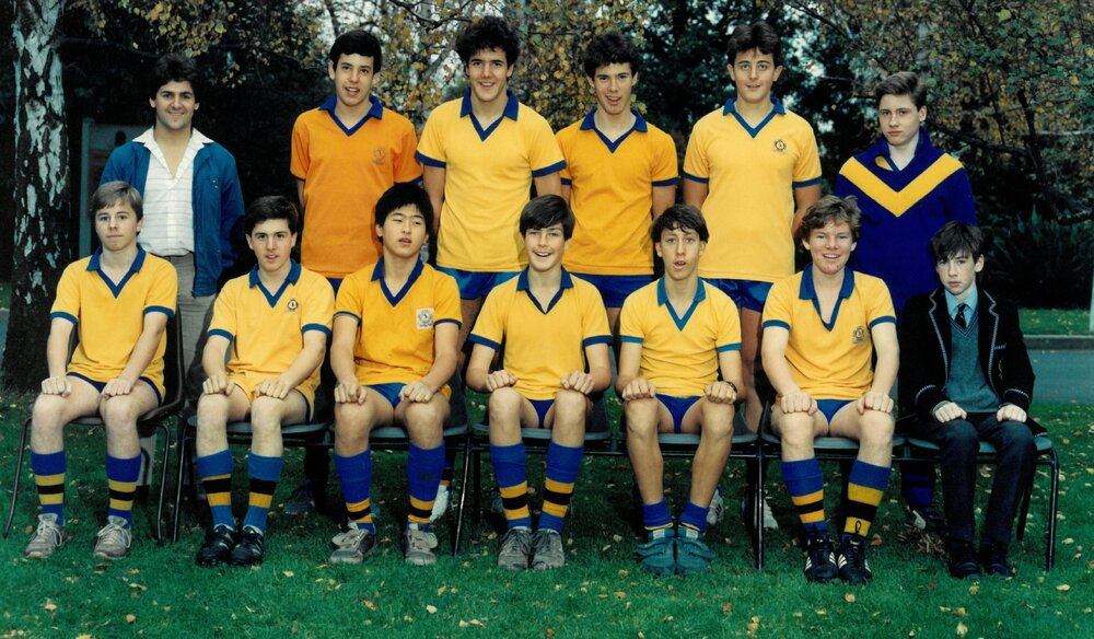 Under 16 boys' soccer, 1986