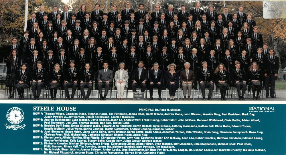 Senior School Steele House, 1994