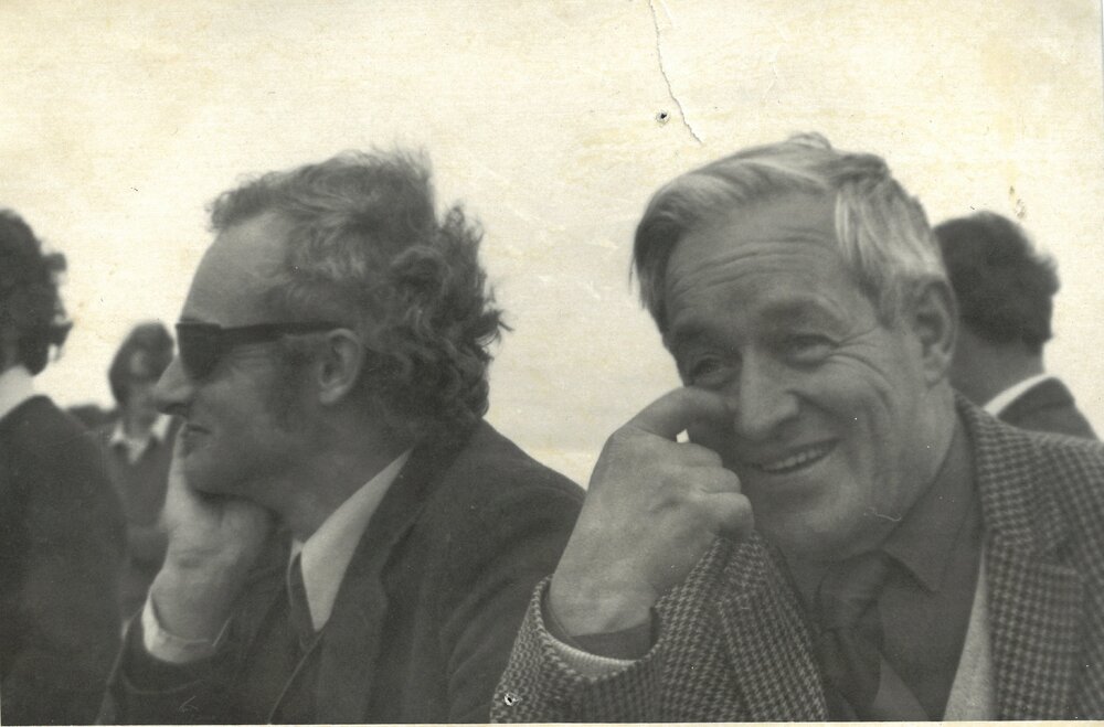 David Nance and Llew Evans, circa 1970