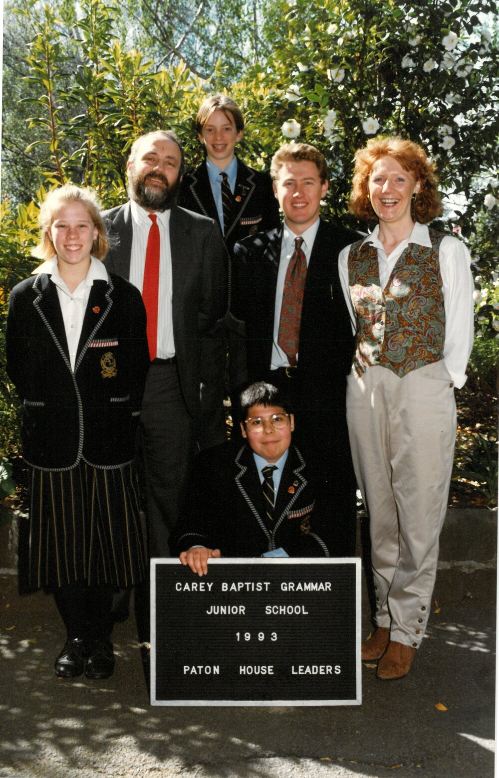 Junior School Paton House Leaders, 1993
