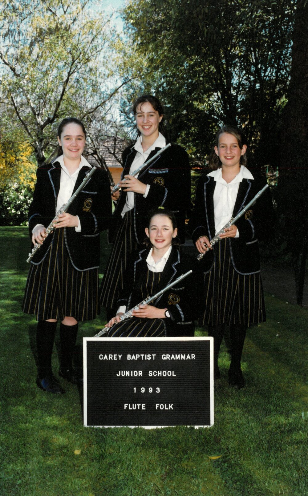 Junior School flute folk, 1993