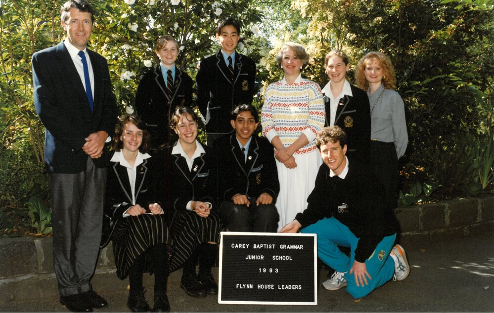 Junior School Flynn House leaders, 1993