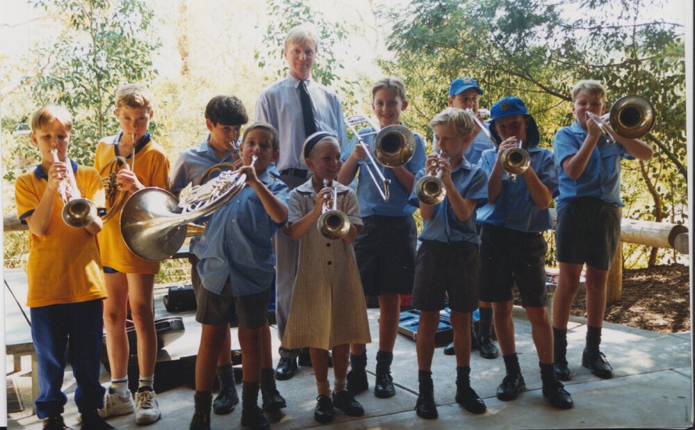 Mr Shane Walterfang and Donvale band, 1990s