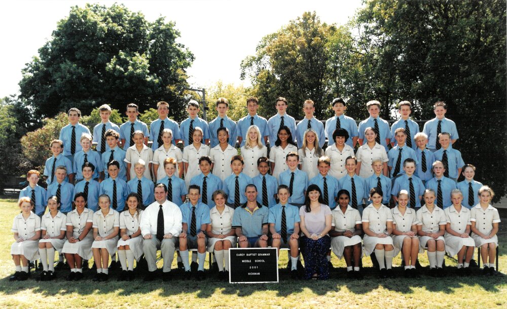 Middle School Hickman House, 2001