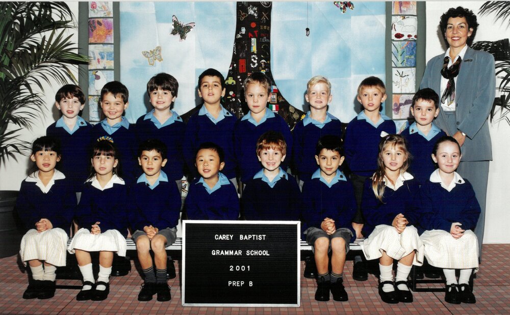 Donvale Grade Prep B, 2001
