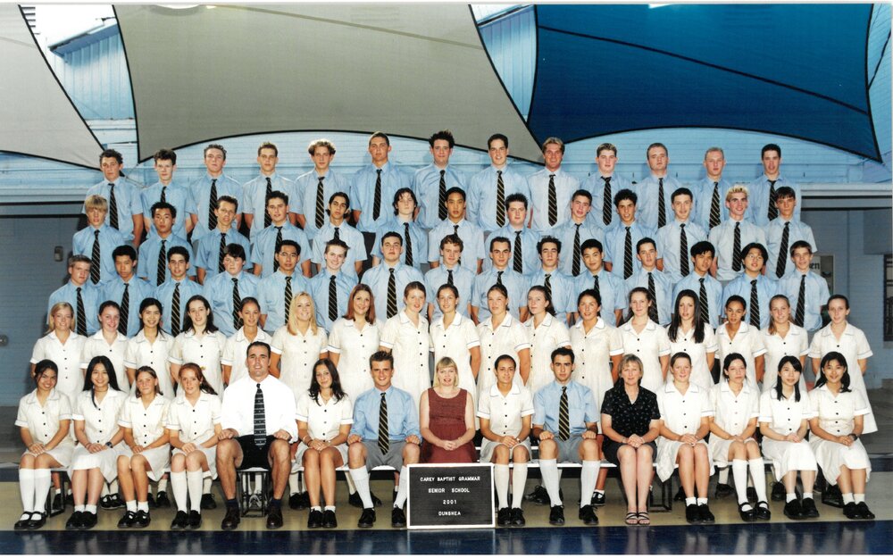 Senior School Dunshea House, 2001