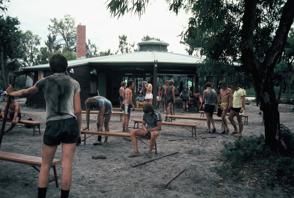 Toonallook rowing camp, 1982