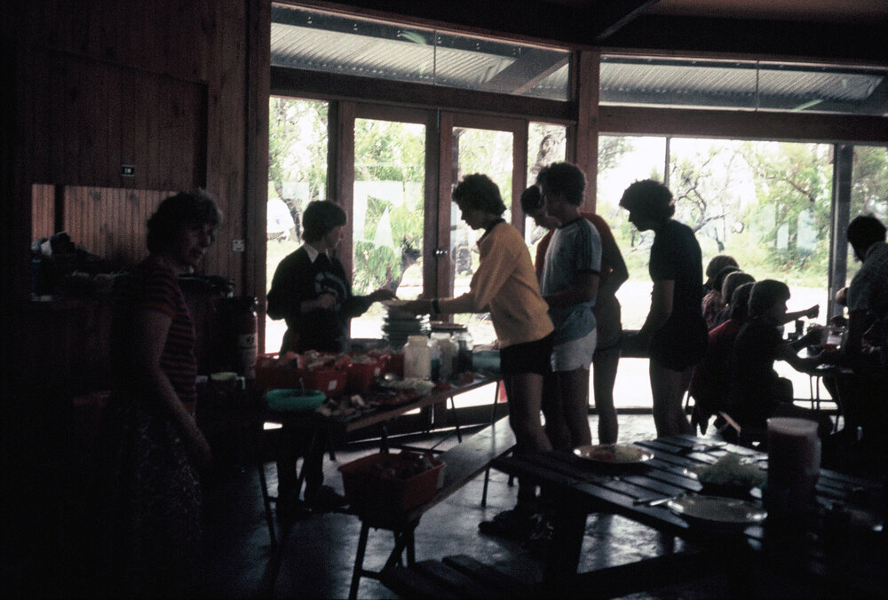 Toonallook rowing camp, 1982