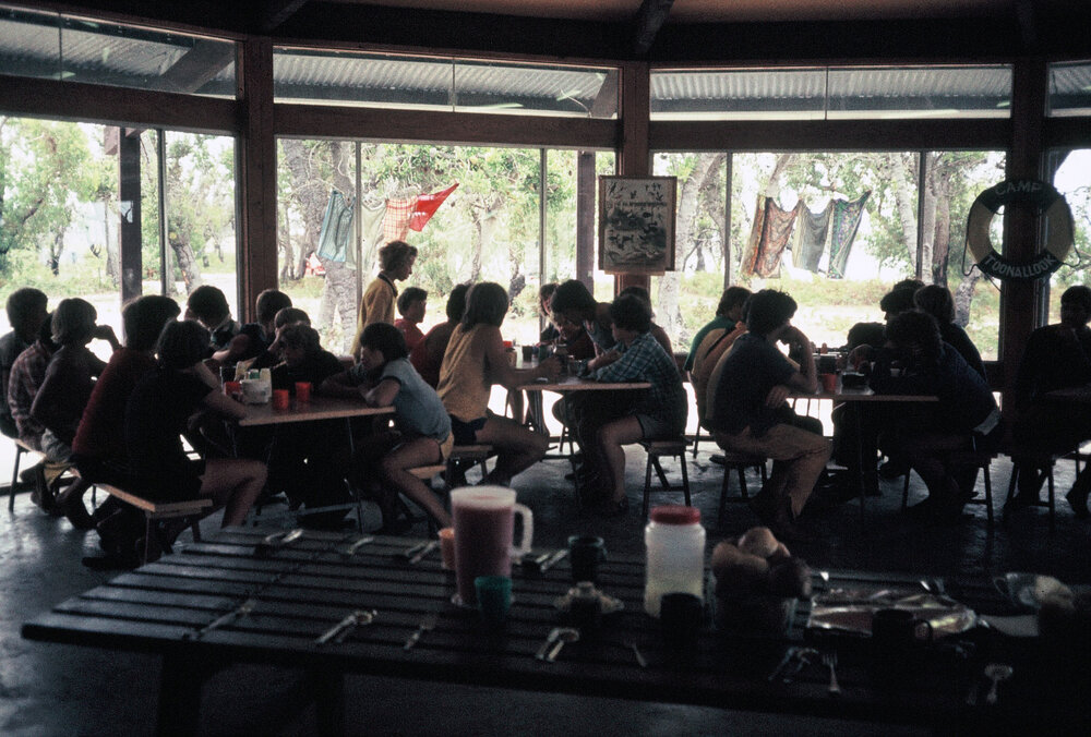 Toonallook rowing camp, 1982