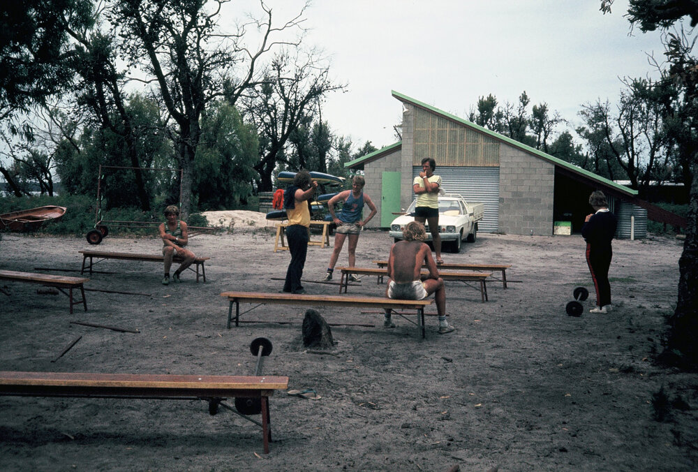 Toonallook rowing camp, 1982
