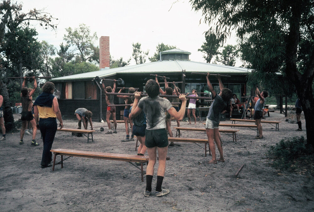 Toonallook rowing camp, 1982