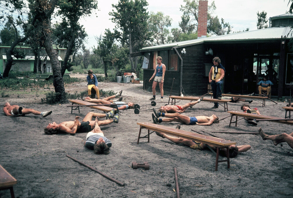 Toonallook rowing camp, 1982
