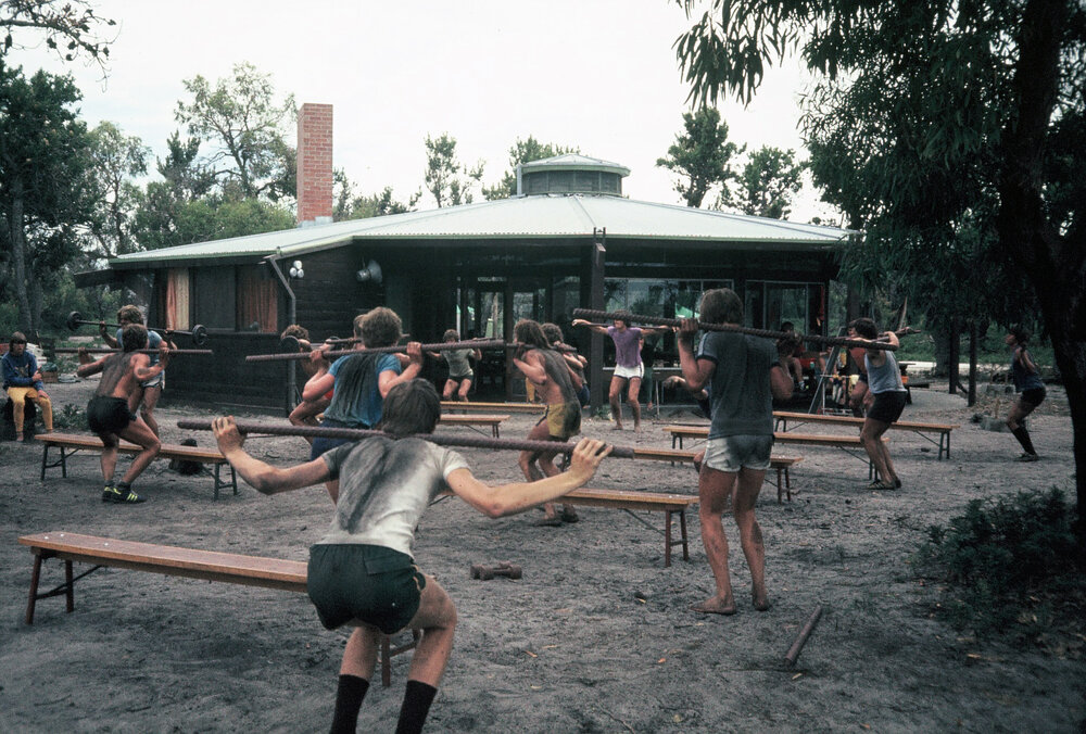 Toonallook rowing camp, 1982