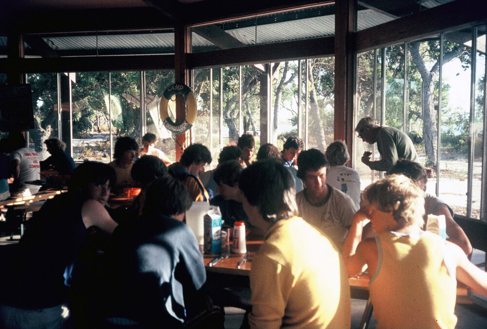 Toonallook rowing camp, 1982