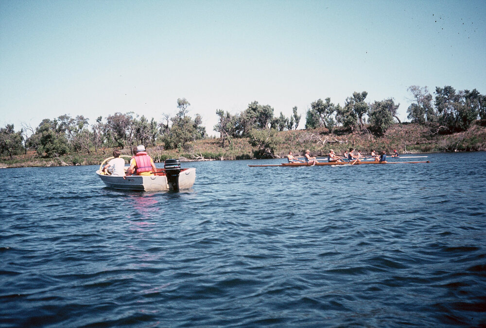 Toonallook rowing camp, 1982