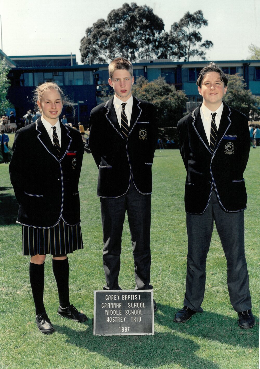 Middle School Wostrey Trio, 1997