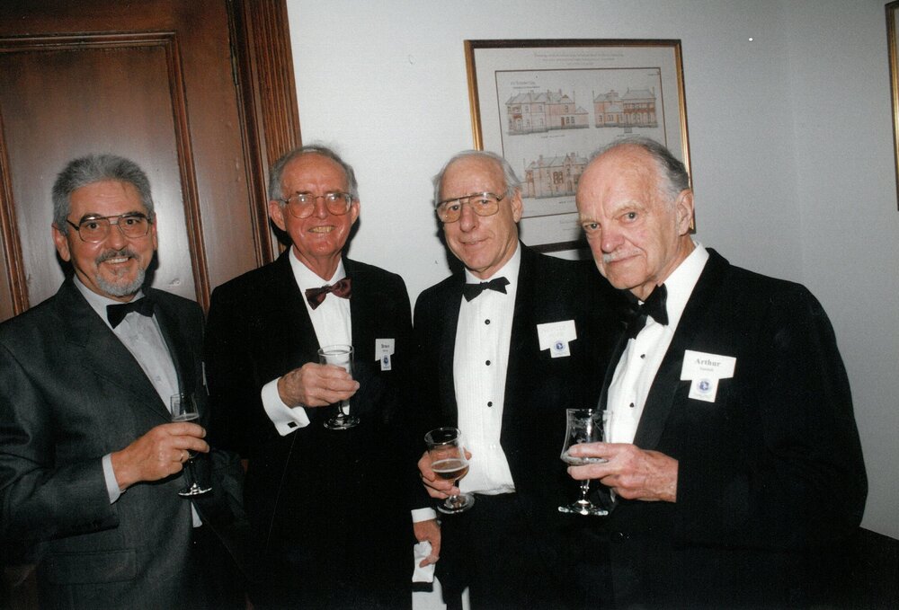 Arthur Sandell and Bruce Murray, circa 1990s