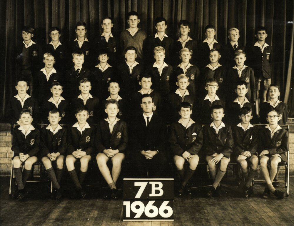 Class 7B, 1966